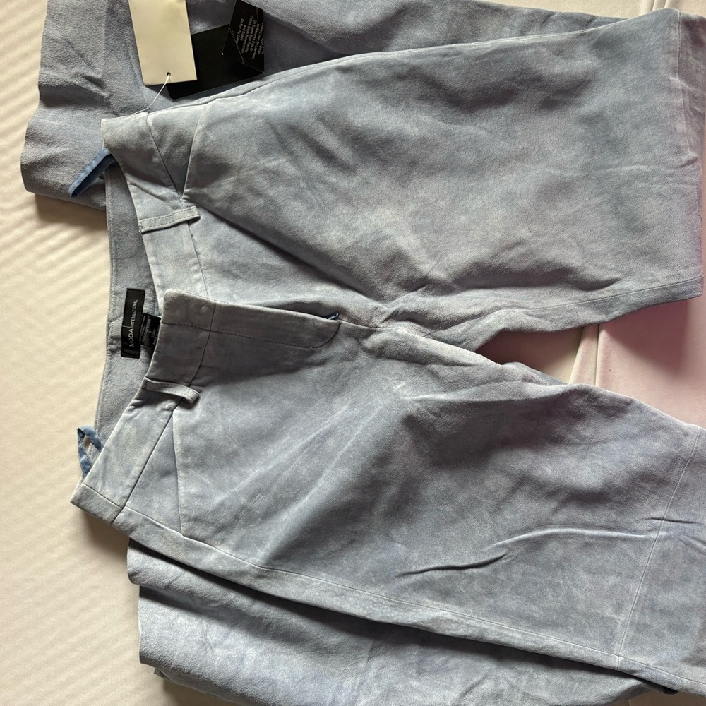 Moda International suede pants